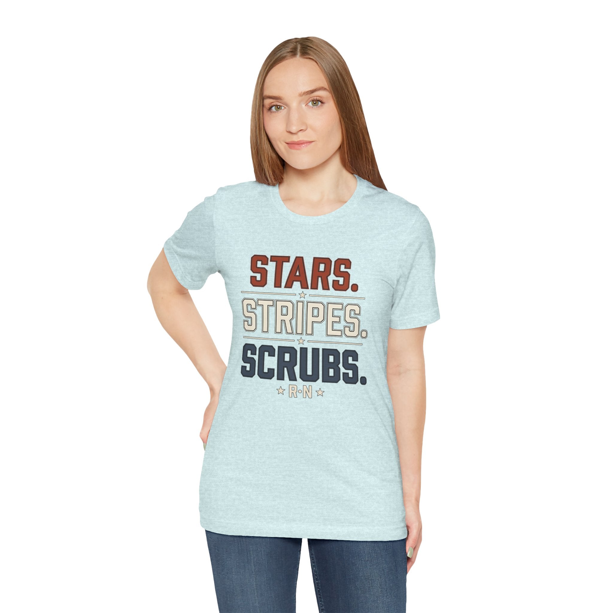 Stars. Stripes. Scrubs. Tee
