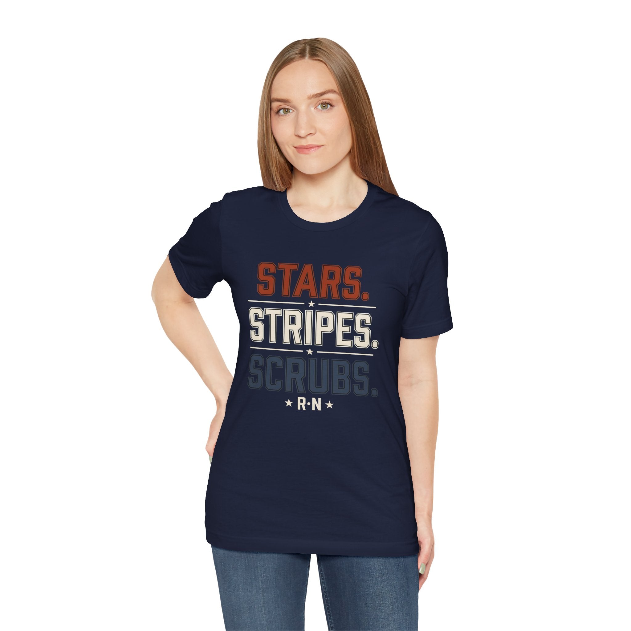 Stars. Stripes. Scrubs. Tee