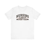 Nursing Class of Every Year | Vintage Varsity Nurse T-Shirt