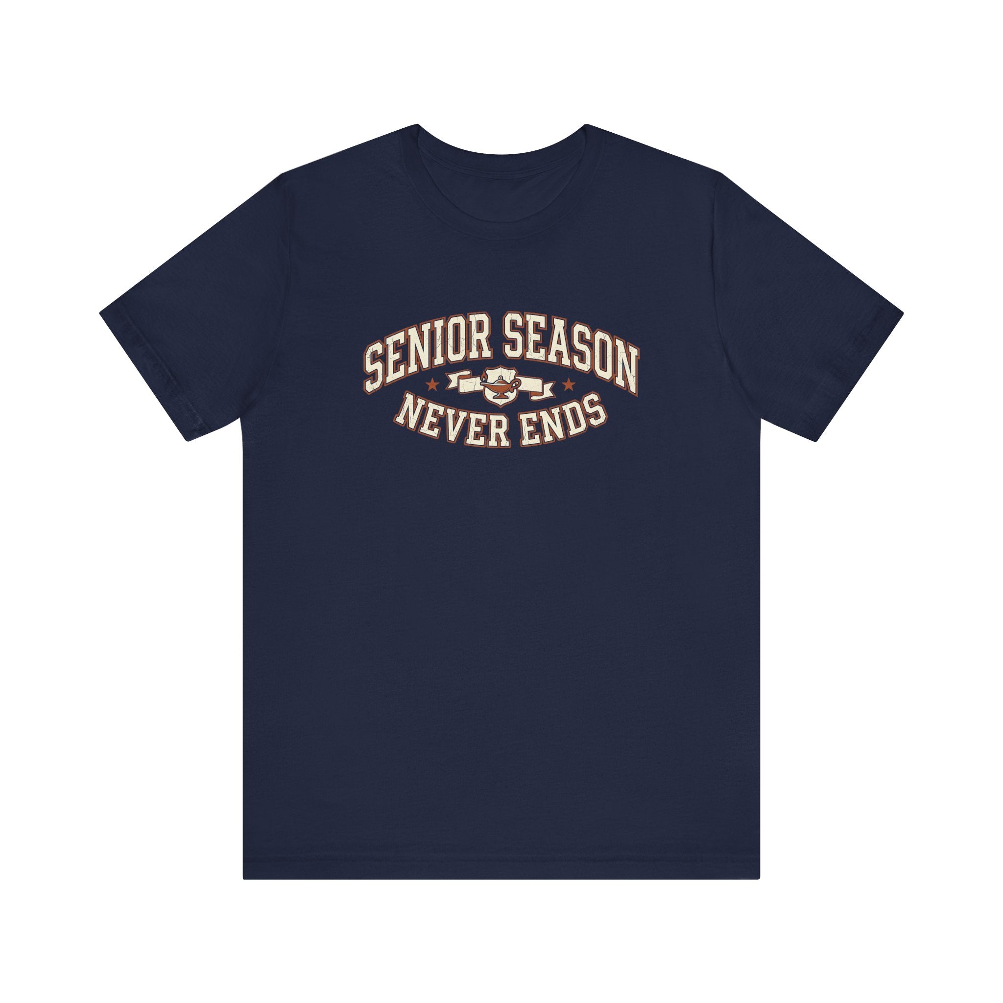 Senior Season Never Ends | Varsity Nurse T-Shirt