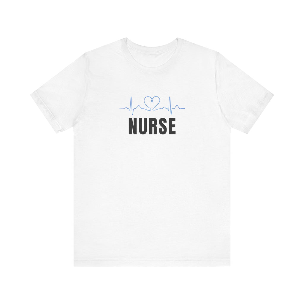 Nurse Heartbeat EKG Tee