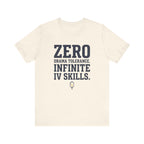 Zero Drama Tolerance. Infinite IV Skills.