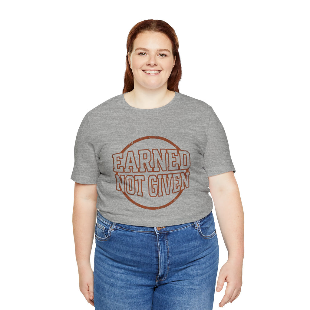 Earned Not Given | Varsity Nurse T-Shirt