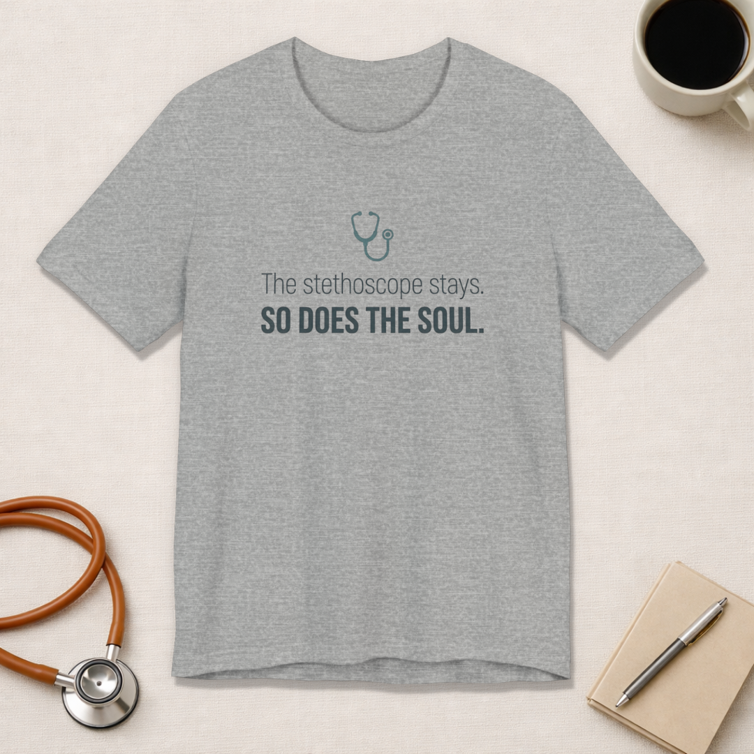 The Stethoscope Stays. So Does the Soul.