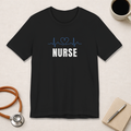 Nurse Heartbeat EKG Tee