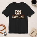 RN Since Day One | Varsity Nurse T-Shirt