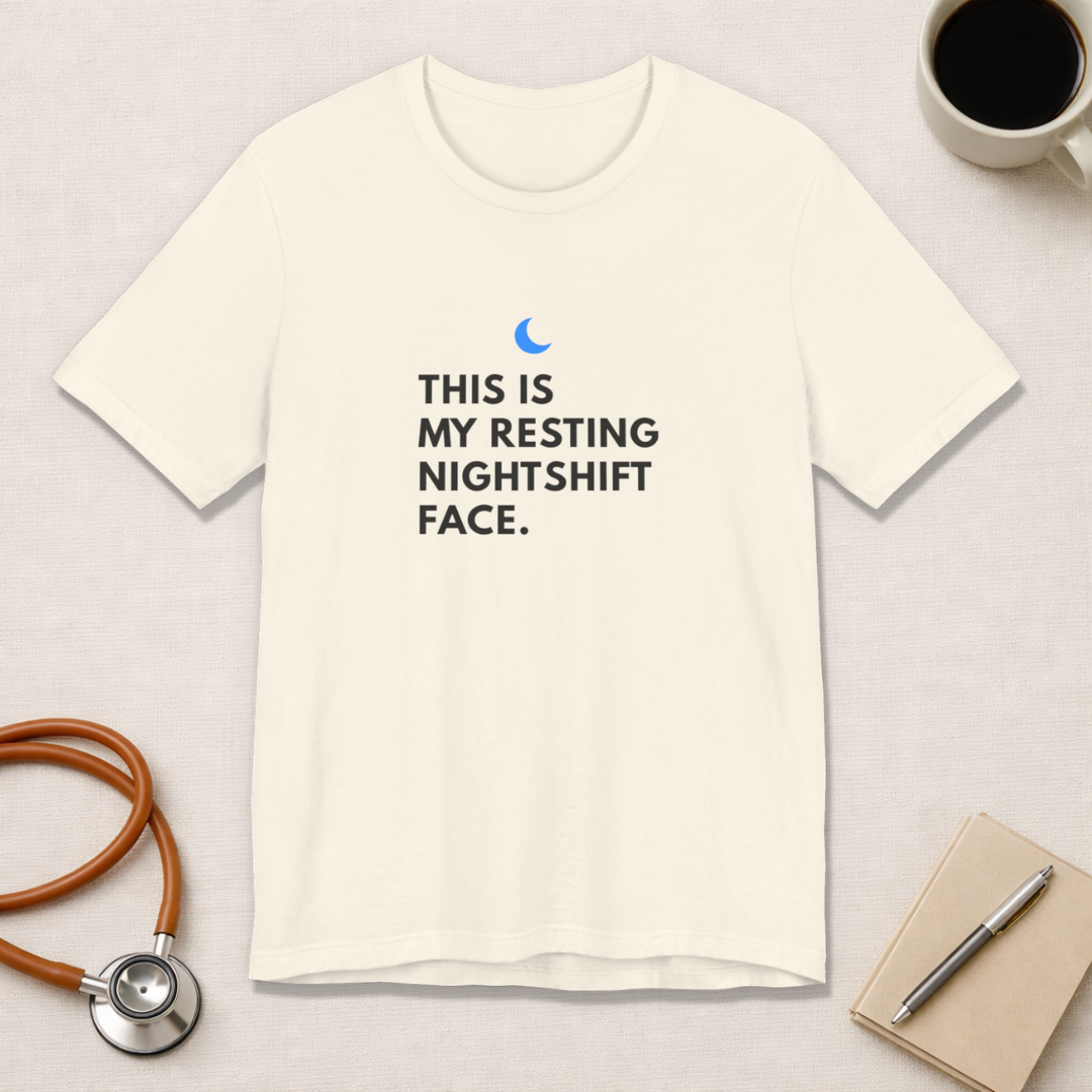 Resting Nightshift Face Tee