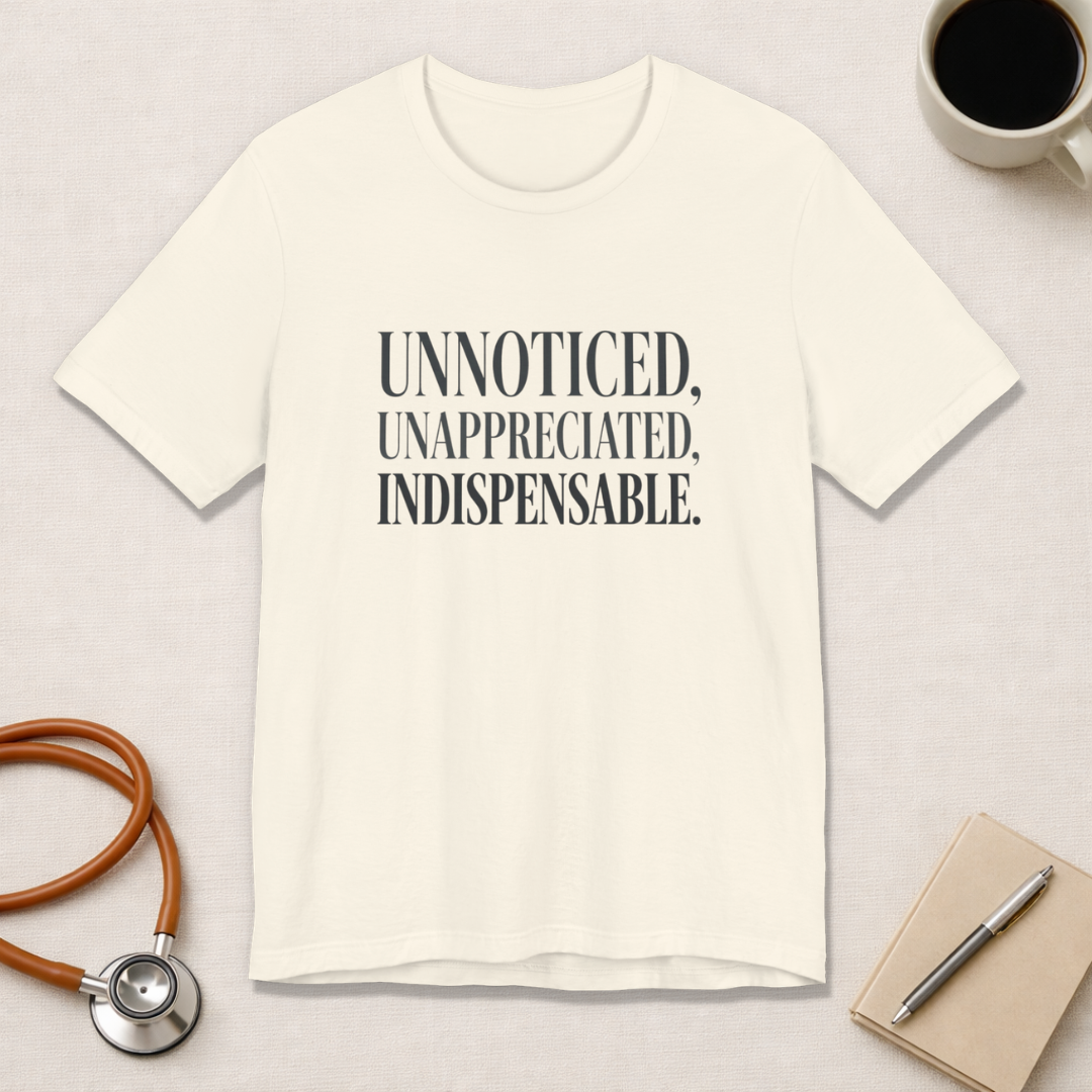 Unnoticed, Unappreciated, Indispensable.