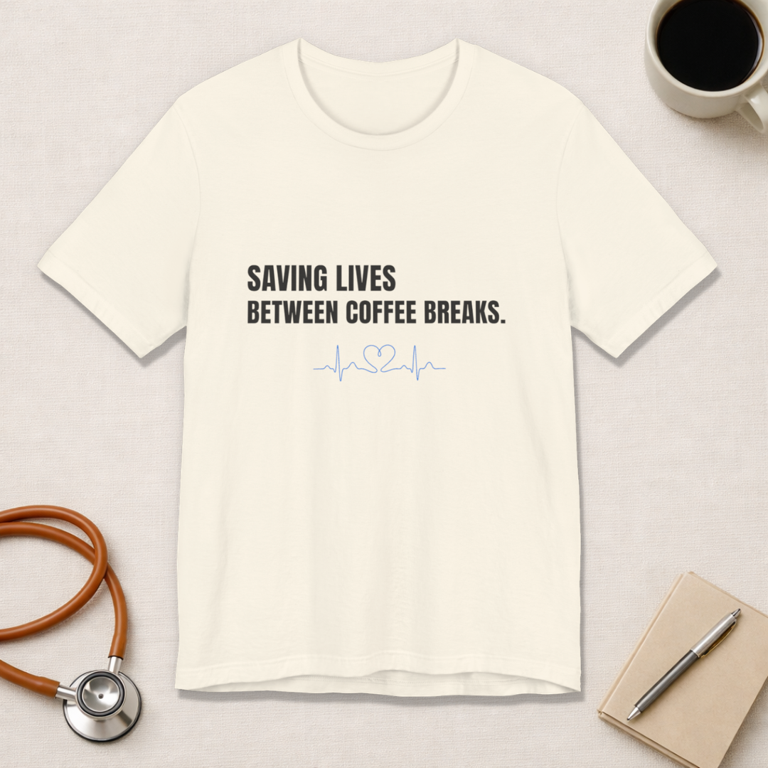 Saving Lives Between Coffees Tee