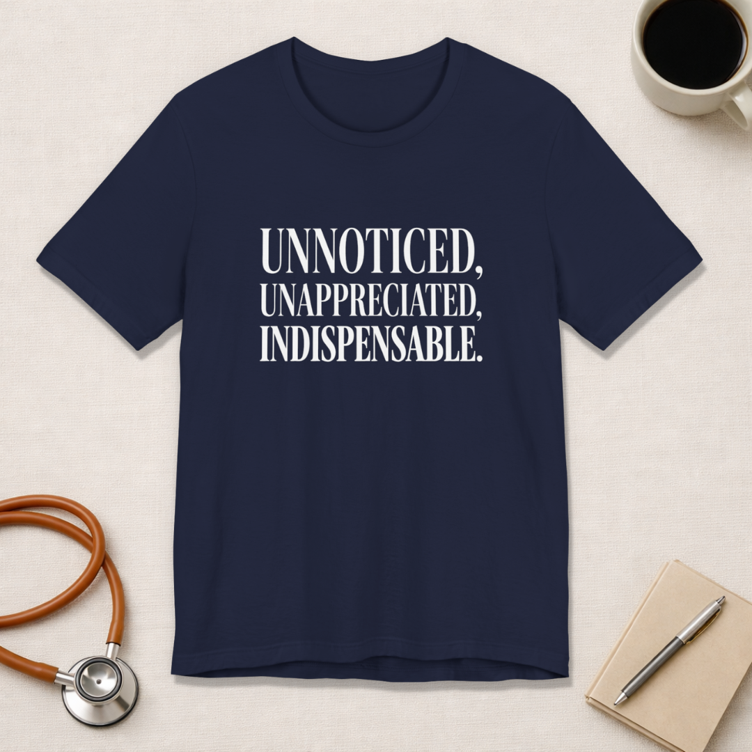 Unnoticed, Unappreciated, Indispensable.
