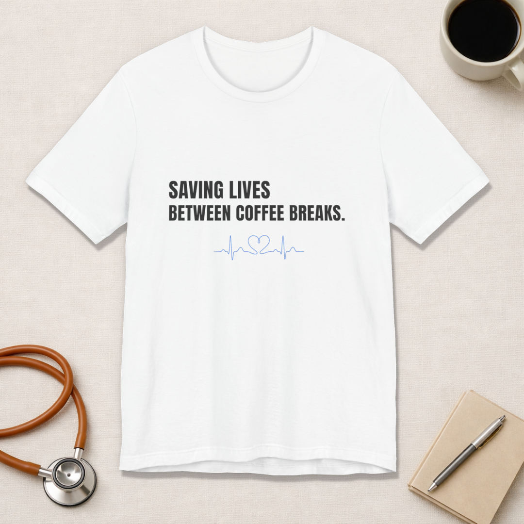 Saving Lives Between Coffees Tee